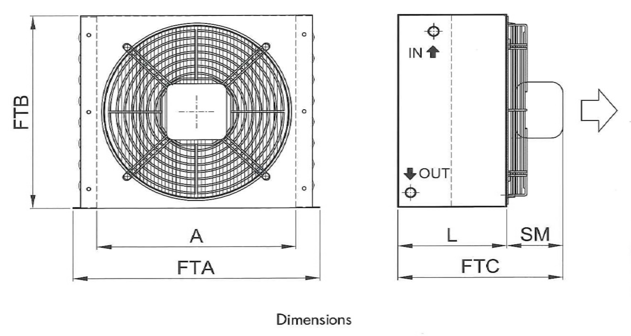 Low-Capacity Condensers dimensions -v2